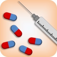 Syringe and prescription medication
