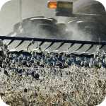 Tractor Spraying Pesticide