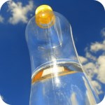 Plastic Bottle in Sun